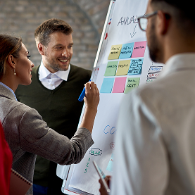 Product team defining roadmap